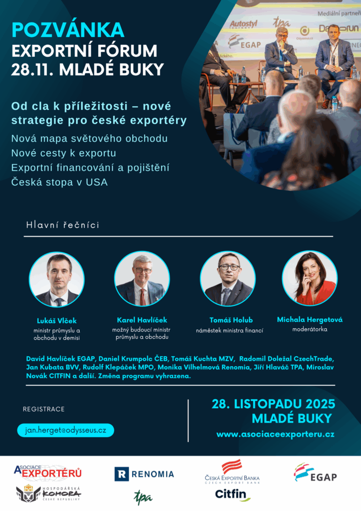 33. exportní fórum Asociace exportérů